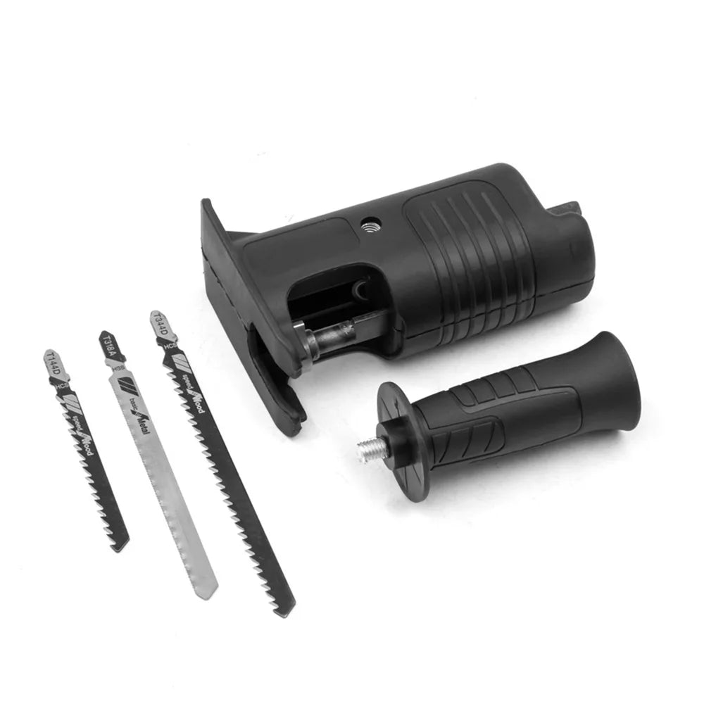Adaptador de Sierra Caladora para Taladros + 3 Sierras de Regalo🎁