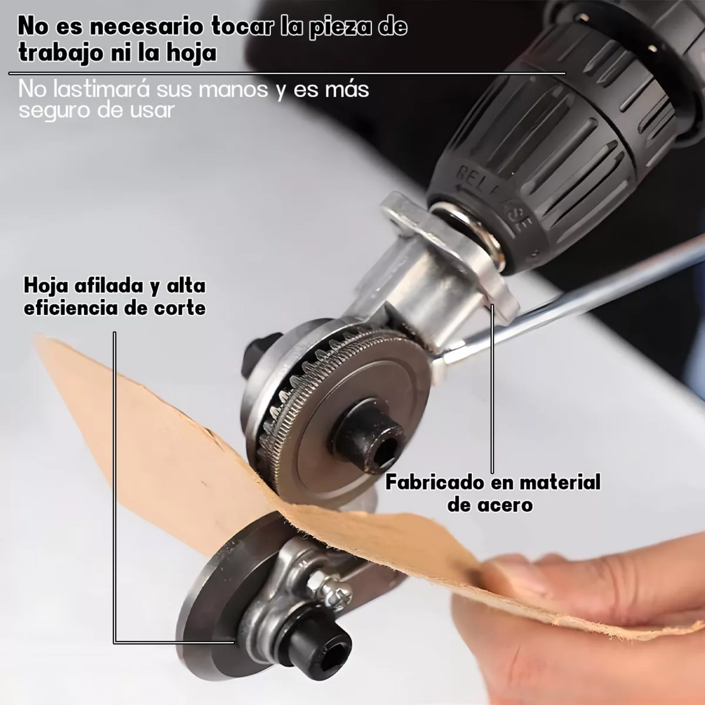 Adaptadores para Taladro: Cortador de placas + Sierra Caladora