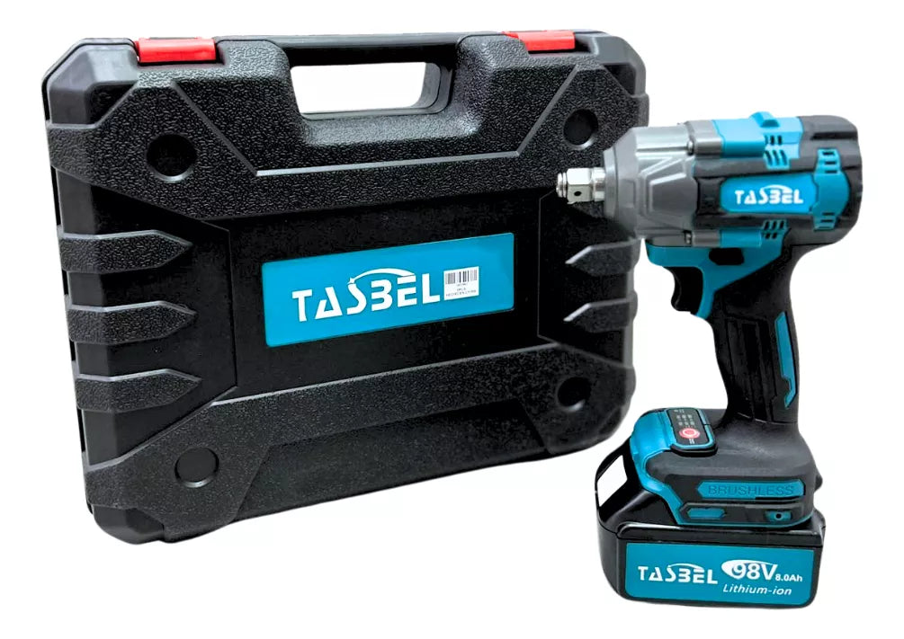 LLAVE DE IMPACTO TASBEL™ + 2 BATERIAS 98V + Set de Accesorios🎁