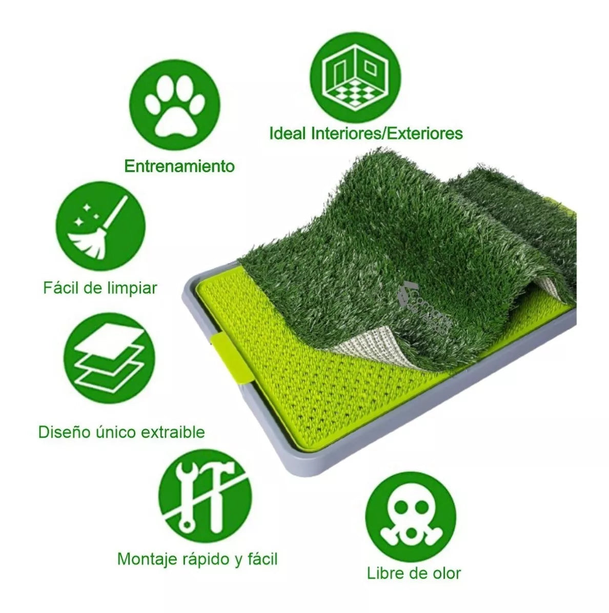 Potty Patch™ Baño ecológico para mascotas