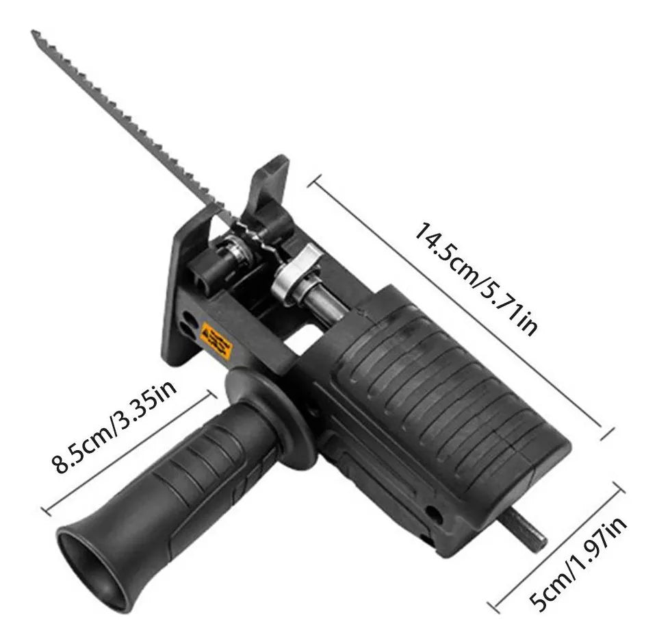 Adaptador de Sierra Caladora para Taladros + 3 Sierras de Regalo🎁