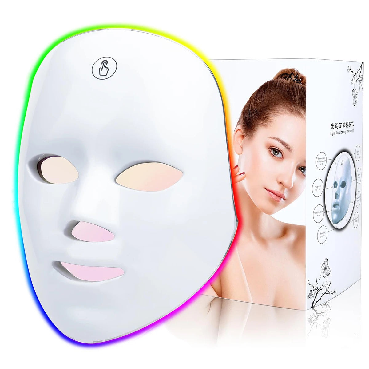 ✨Máscara de Terapia de Luz LED de 7 colores + Envío GRATIS