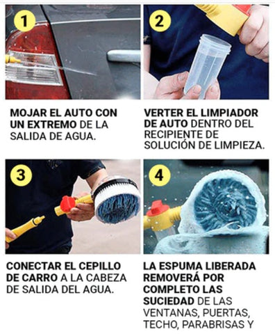 Car Wash 360™ CEPILLO GIRATORIO
