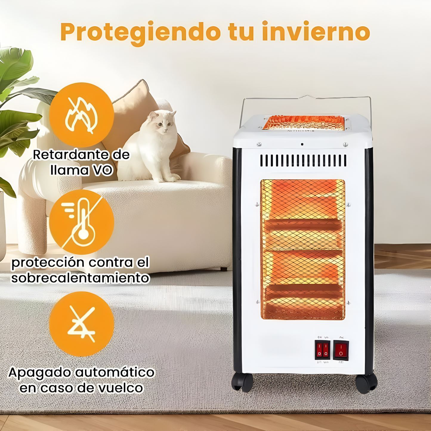 Estufa Eléctrica 5 Lados