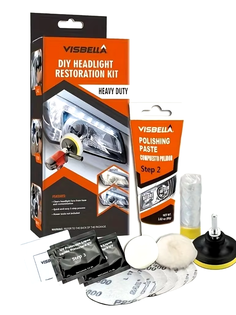 Restaurador de Foco de Autos Adaptado a Taladros