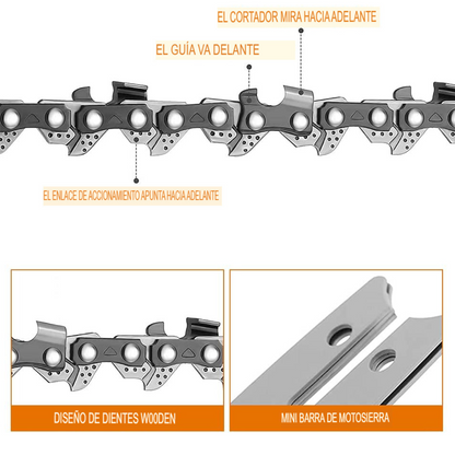 Cadena Para Mini Motosierra 6 Pulgadas