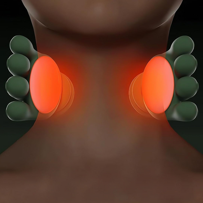 MASAJEADOR CERVICAL 4D HOMBROS Y CUELLO RECARGABLE