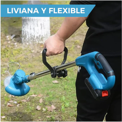 Cortadora Pasto Inalámbrica +  2 Batería Litio Recargables🎁