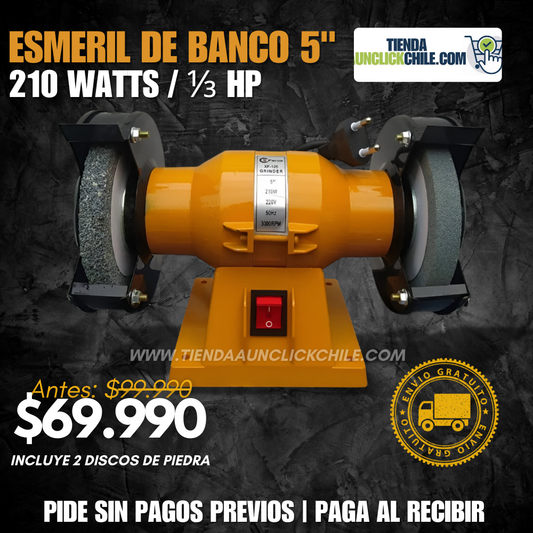 Esmeril De Banco Bench Grinder™ 5" 1/3 Hp