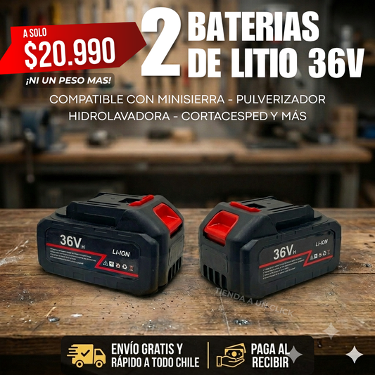 BATERÍA DE LITIO 36 V