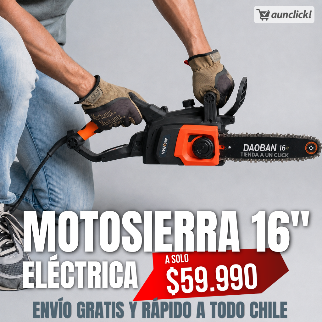 ⚡Motosierra Eléctrica 16" 1800W / 220V