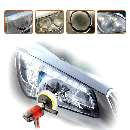 Restaurador de Foco de Autos Adaptado a Taladros