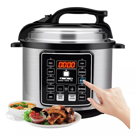 Olla a Presión Eléctrica Digital Multifuncional 6L