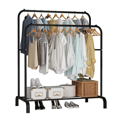 Perchero Doble Organizador De Ropa y Zapatos