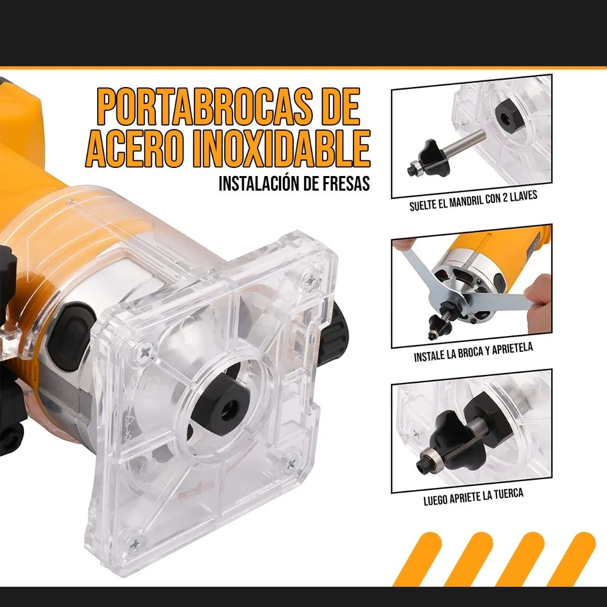 Fresadora Router Trimmer™ 800W